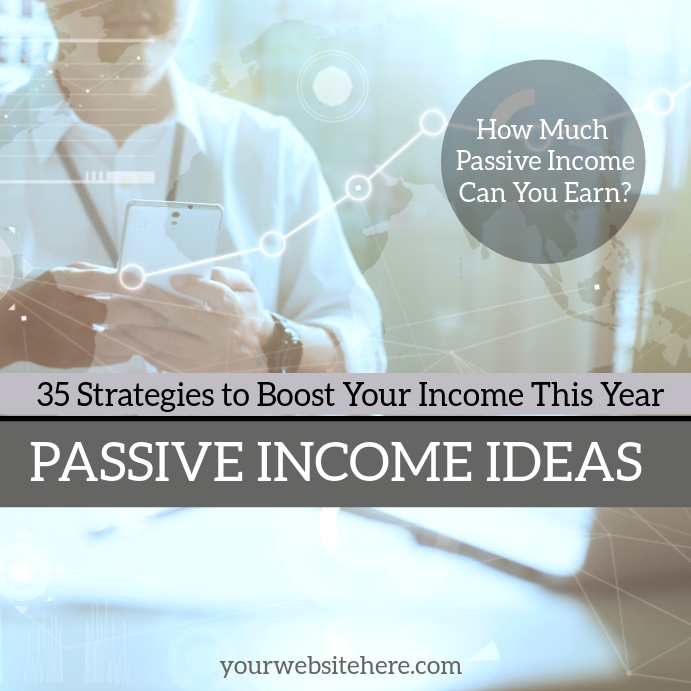 Copy of Passive Income Instagram Post | PosterMyWall