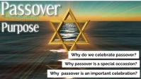 Passover 6 Thumbnail sa YouTube template