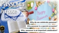 Passover 8 Thumbnail sa YouTube template