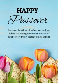 Passover Day A4 template