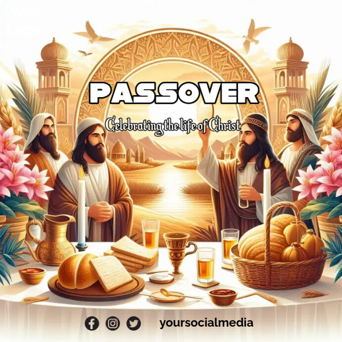 Tuesday Passover Week Plantilla de Passover Day Template | PosterMyWall