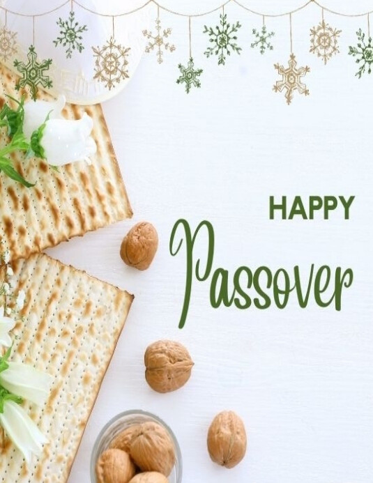 Passover Flyer (US Letter) template