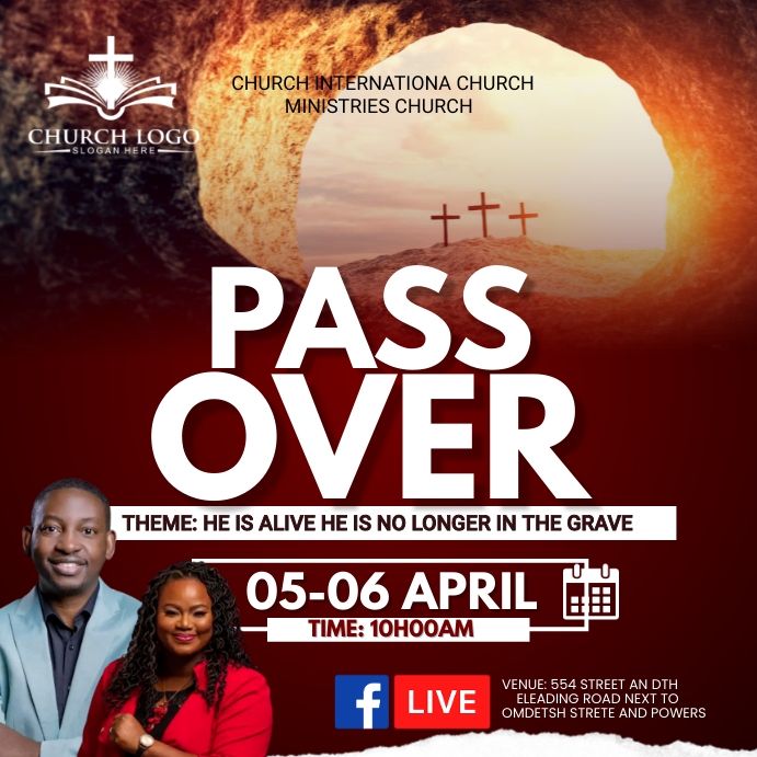 passover Template | PosterMyWall