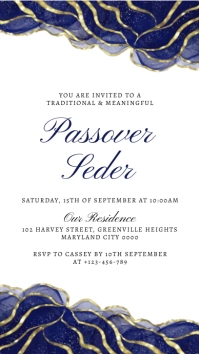 Passover Instagram Story template