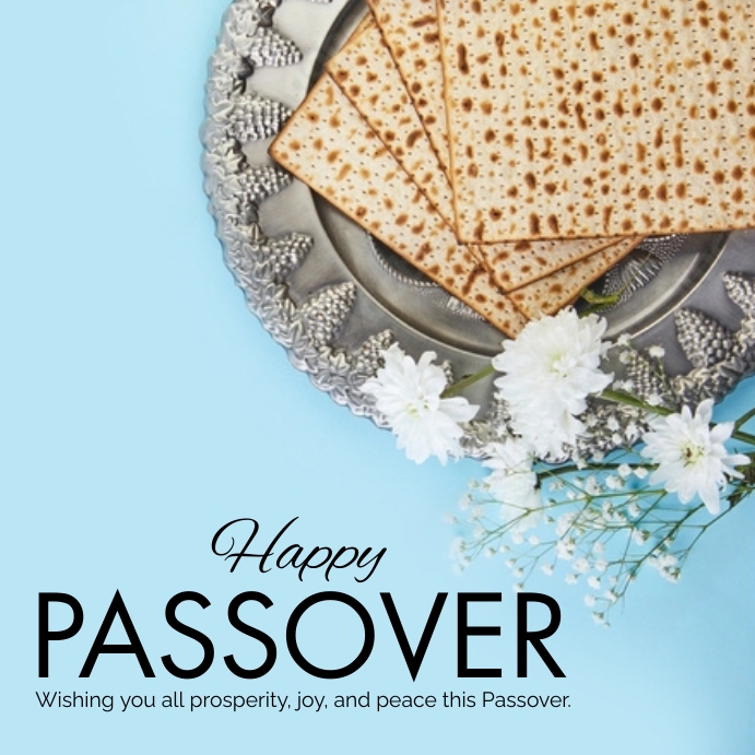 Passover Instagram Post template