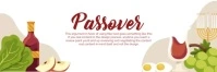 Passover Баннер 2 фута × 6 футов template