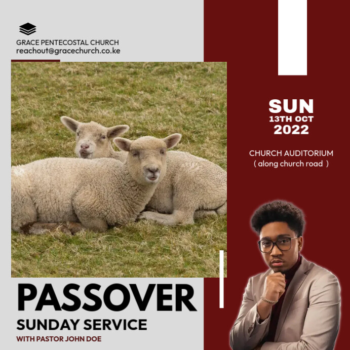 passover Template | PosterMyWall