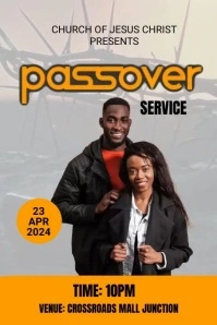 Passover Plakkaat template