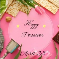 Passover Post Instagram template