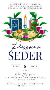Passover Instagram Story template