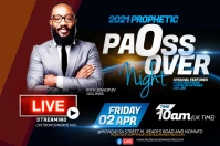 Passover flyer Label template