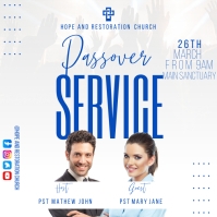 Passover service Template | PosterMyWall