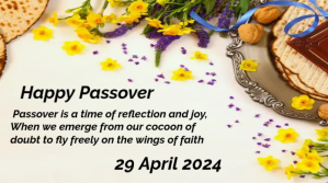 Passover template Publicación de Twitter