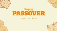 Passover template video Affichage numérique (16:9)