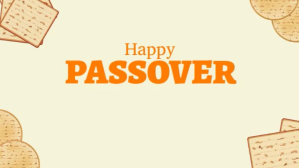 Passover template video Display digitale (16:9)