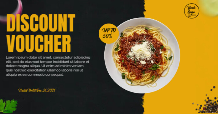 Pasta Discount Template | PosterMyWall