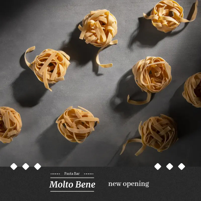 Pasta Food Ads Template | PosterMyWall