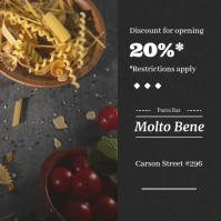 Pasta Food Ads Template | PosterMyWall