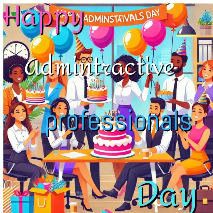 Plantilla de Pastel Administrative Professionals Day Instagram Post ...