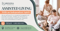 Pastel Assisted Living Facebook Image template