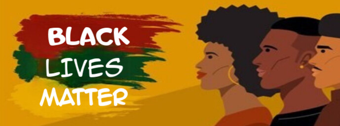Pastel Black Lives Matter  Facebook Cover Photo template