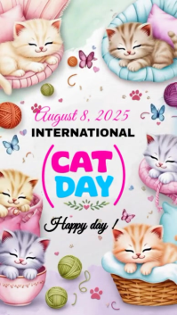 Cat Instagram Story template