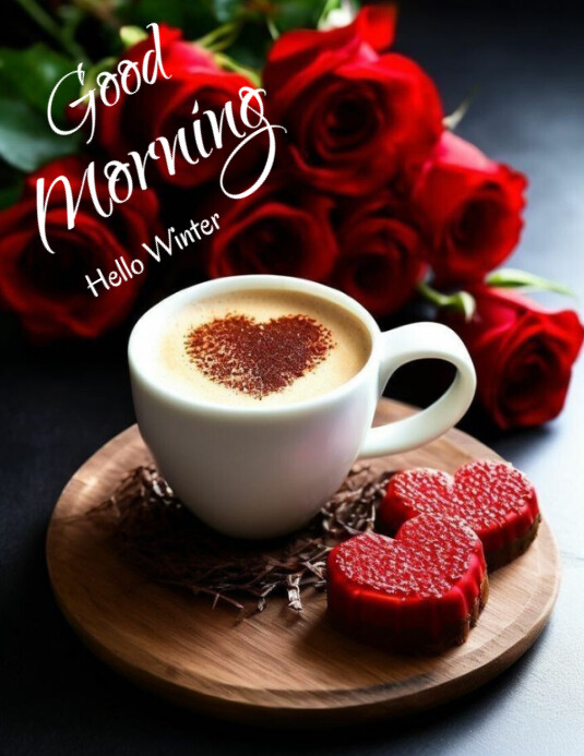 Pastel Good Morning Flyer (us Letter) Template | PosterMyWall