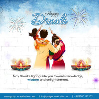 Blanco Diwali Celebration Instagram Plasing Template