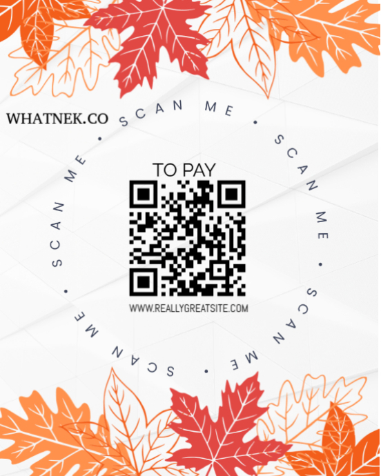 Modèle Pastel QR Code Scan Me Instagram Portrait | PosterMyWall