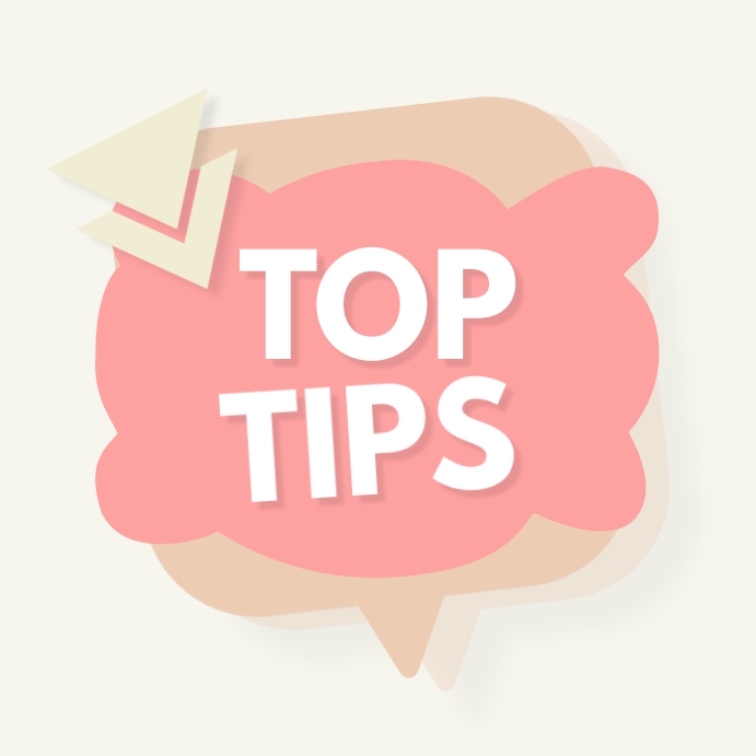 Copy of Pastel Top Tips Template | PosterMyWall