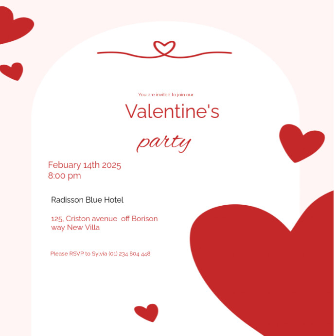 Pastel Valentine Special Instagram Post template