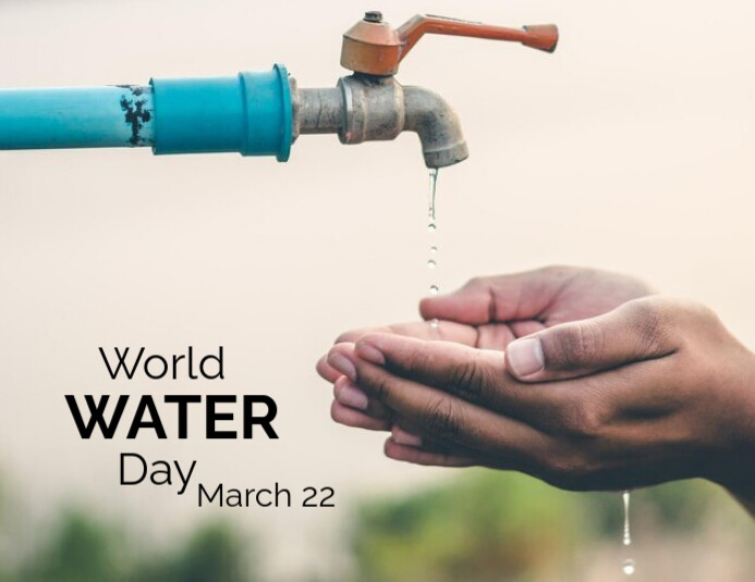 Pastel Water Day Flyer (us Letter) Pamflet (VSA Brief) template
