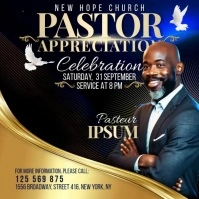 Pastor Appreciation Church Instagram Post template