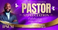 Pastor Appreciation Portada de evento de Facebook template