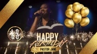 PASTOR BIRTHDAY CELEBRATION DESIGN TEMPLATE Twitter-Beitrag