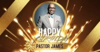 PASTOR BIRTHDAY CELEBRATION DESIGN TEMPLATE Image partagée Facebook