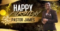 PASTOR BIRTHDAY CELEBRATION DESIGN TEMPLATE auf Facebook geteiltes Bild