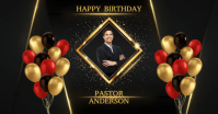Pastor Birthday Design Template Facebook Shared Image