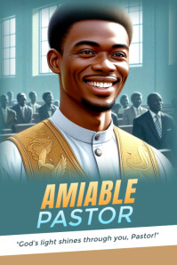 Pastor appreciation Template | PosterMyWall