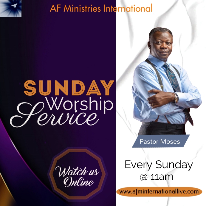 Pastor Pick Iphosti le-Instagram template