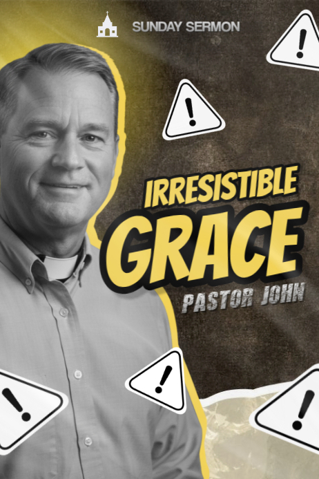 Preach Layout pastor preaching Template | PosterMyWall