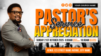 Pastor Service Appreciation ตัวอย่างภาพบน YouTube template