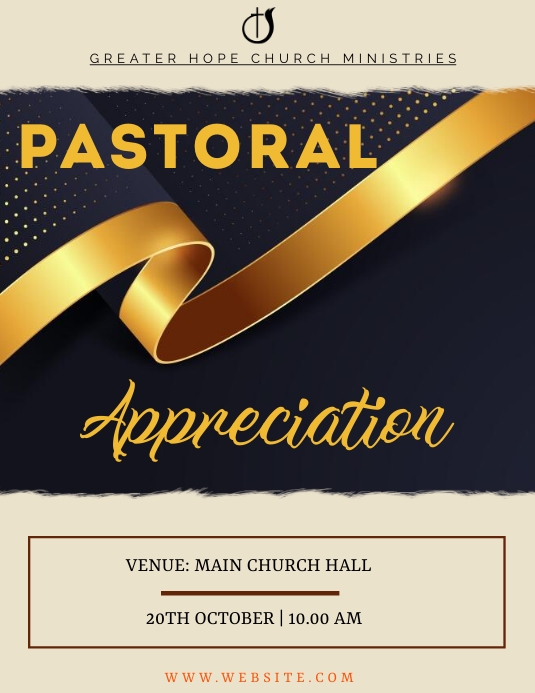 Copy of Pastors Appreciation | PosterMyWall