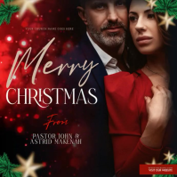 PASTORS MERRY christmas card template Quadrato (1:1)