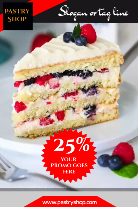 pastry Template | PosterMyWall