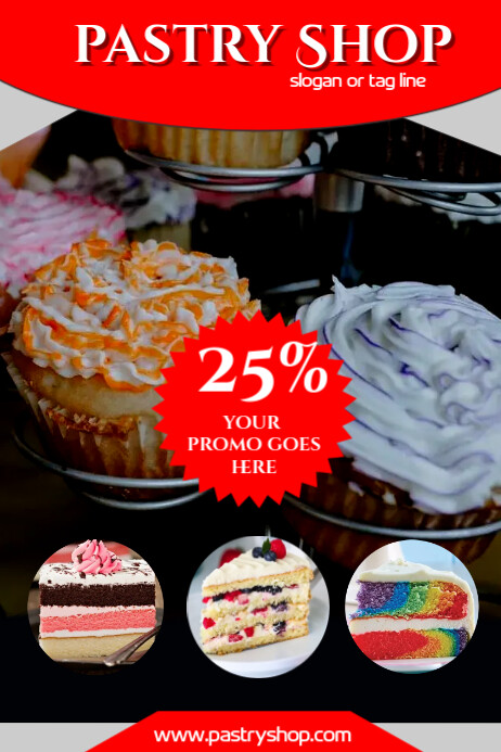 pastry Template | PosterMyWall