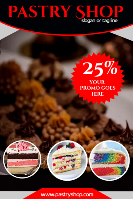 pastry Template | PosterMyWall