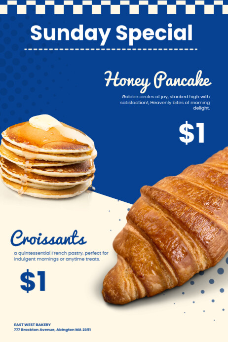 Pastry Poster Template | PosterMyWall
