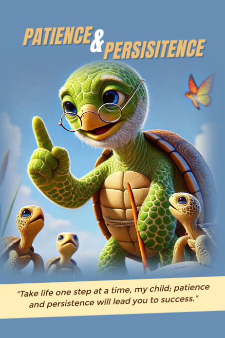 Patience Template | PosterMyWall