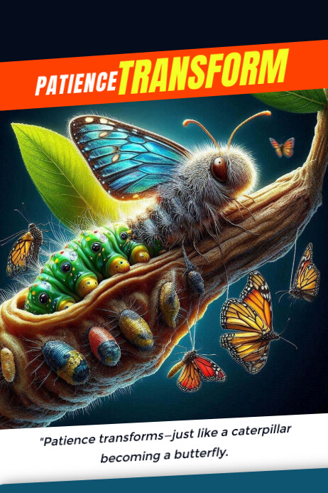 Patience Template | PosterMyWall